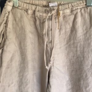 CP Shades Linen Hampton Pant M- "Cashew"